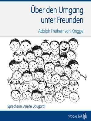 cover image of Über den Umgang unter Freunden